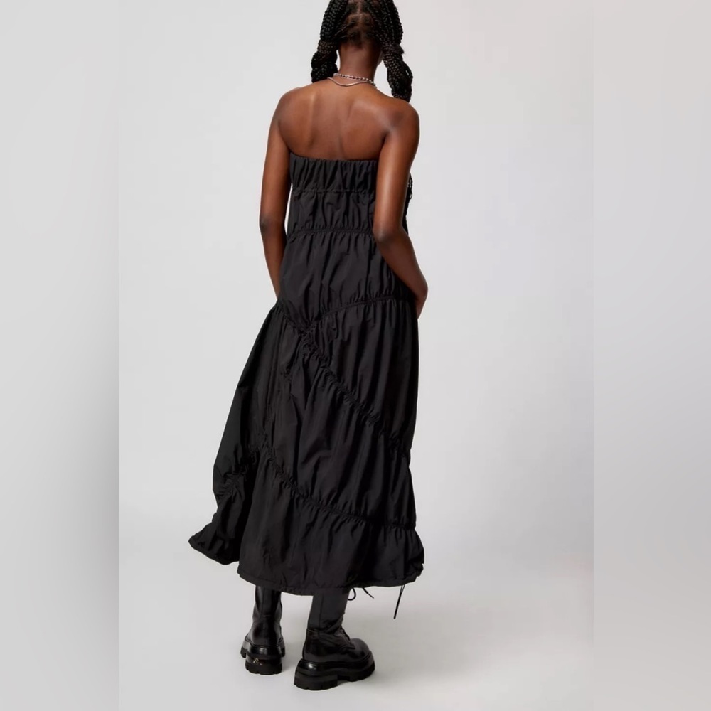 NWT UO Persephone Balloon Midi Dress Sz M - Picture 5 of 6